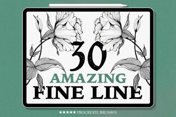 Amazing Fine Line Brushes for Procreate