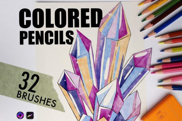 Color Pencils Procreate Brushes: Bringing Traditional Texture to Your Digital Canvas