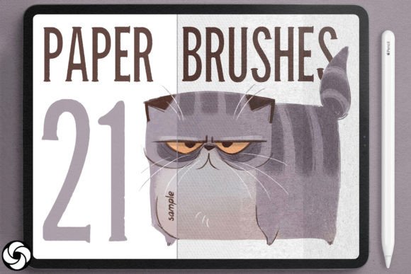 Evaluating 21 Paper Brushes for Procreate and Seamless Textures