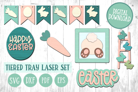 Evaluating the Easter Tiered Tray Laser Set for Glowforge Users