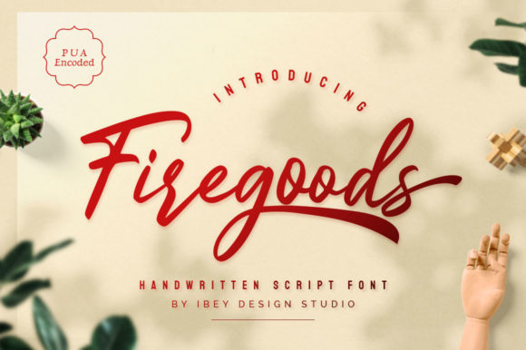 Firegoods: Integrating a Dynamic Script Font Into Your Creative Workflow