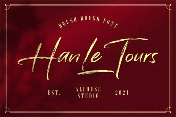 Han Le Tours: Evaluating a Versatile Handwritten Font for Modern Design Projects