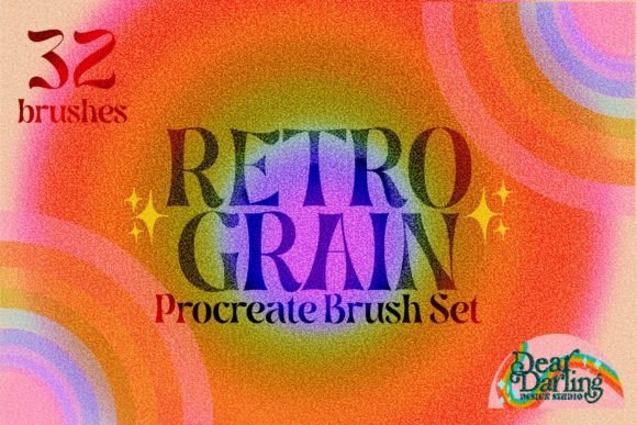 Integrating Retro Grain Procreate Brushes into a Professional Digital Workflow