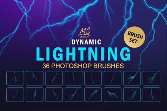Lightning Photoshop Brushes: Electrify Your Digital Art with Realistic Effects