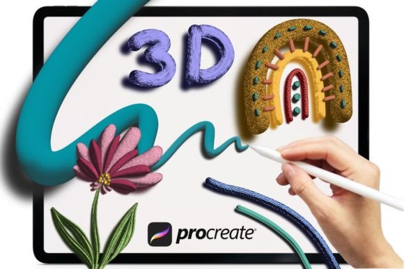 Mastering 3D Brushes for Procreate