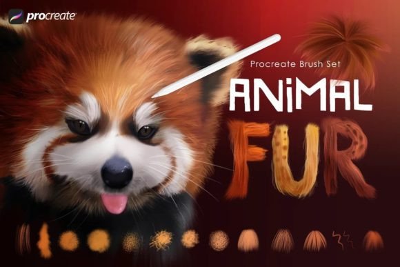 Mastering Realistic Textures with Animal Fur Brushes in Digital Art