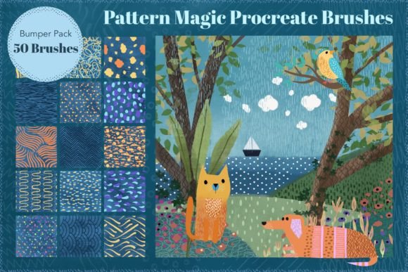 Pattern Magic Brushes: A Strategic Asset for Digital Design Efficiency