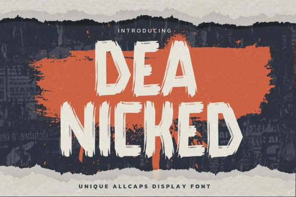 Strategic Typography: Leveraging Dea Nicked for Bold Brand Positioning