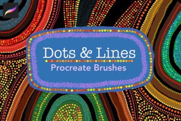 Strategic Visual Communication with Dots and Lines Procreate Brushes